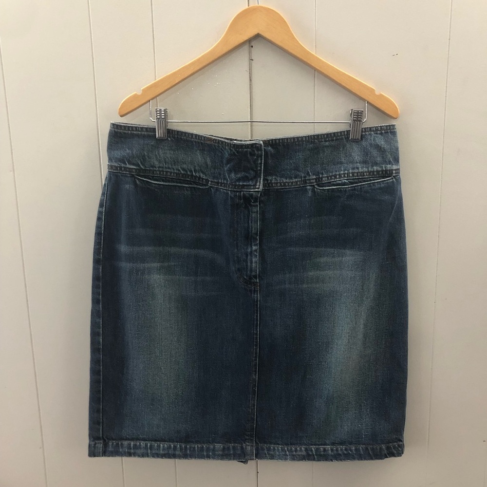 Vintage DKNY Sz 14  90’s Denim Skirt